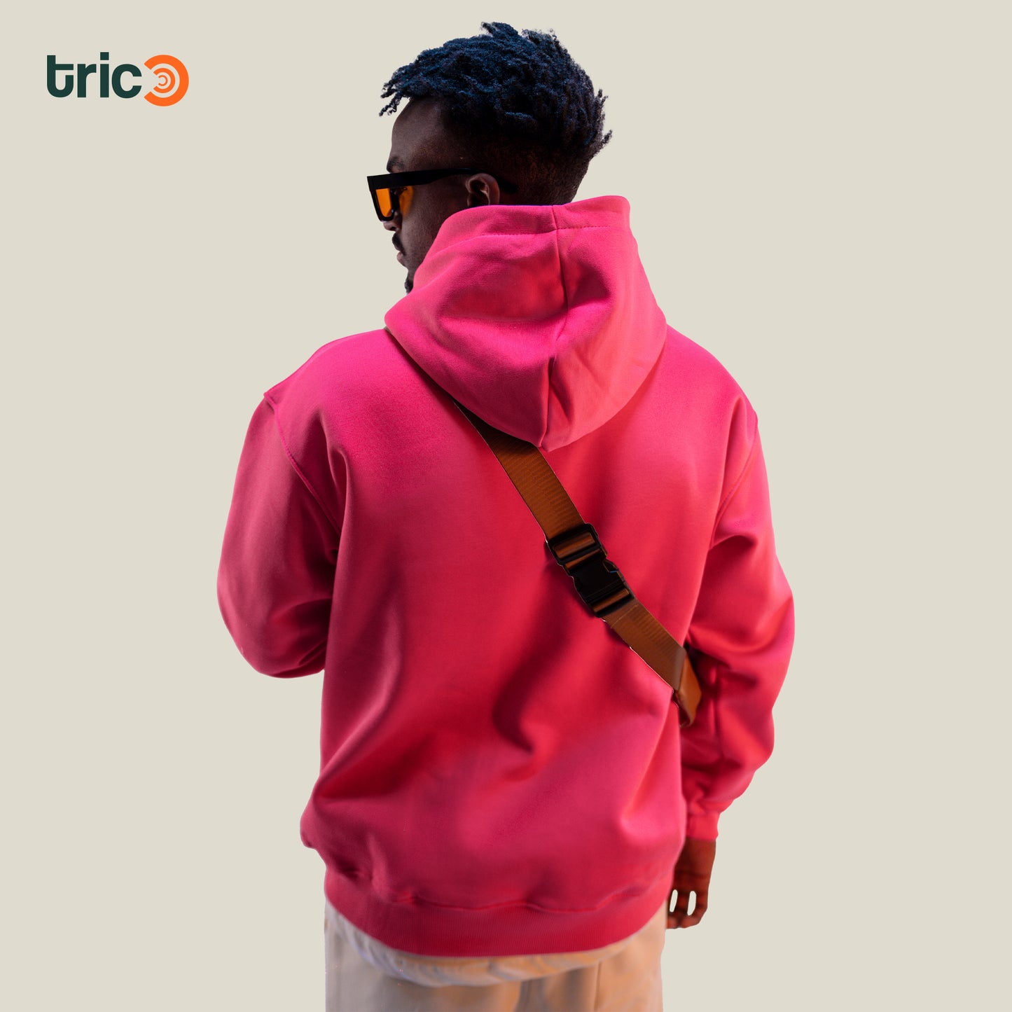 Oversize Hoodie - Fuchsia