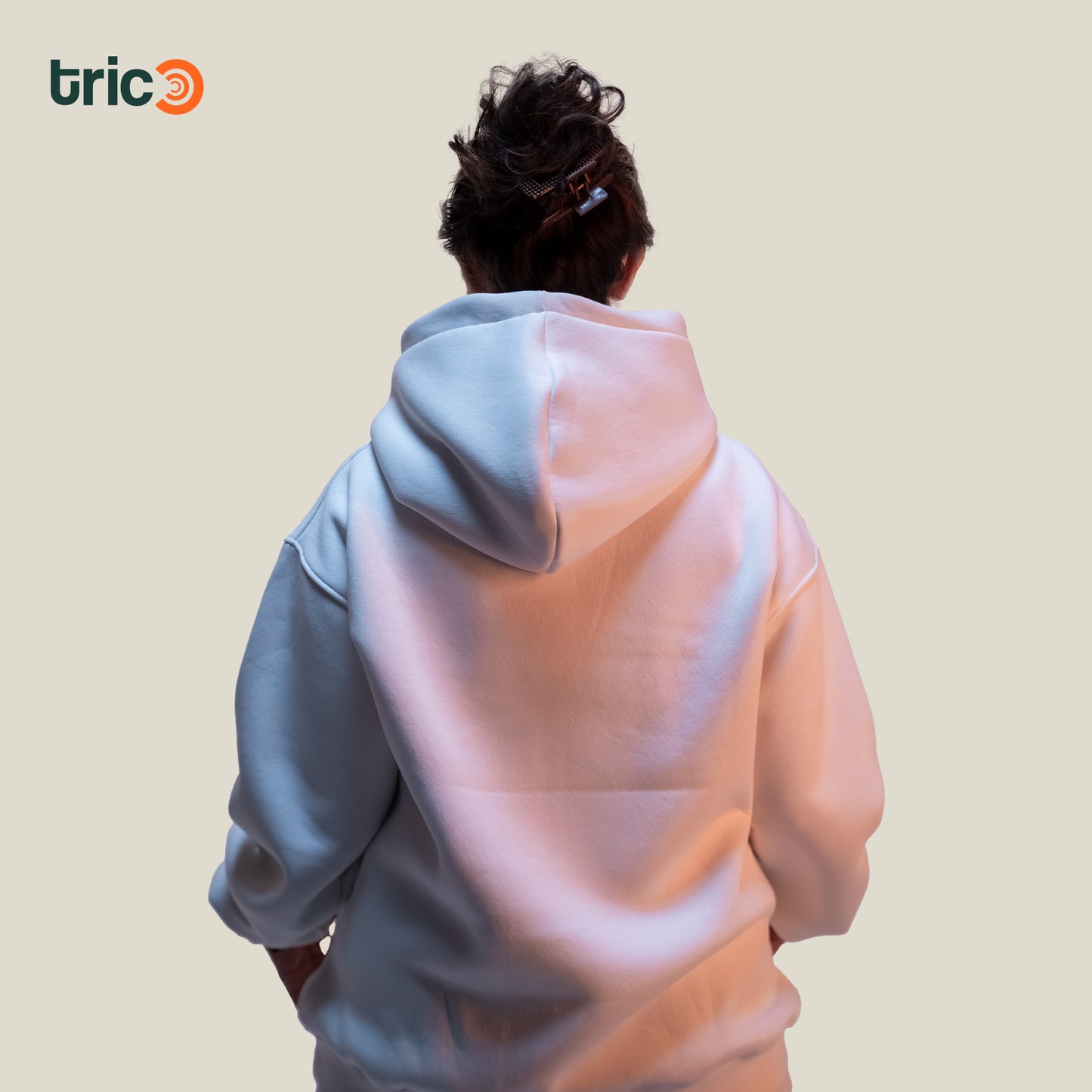 Oversize Hoodie - White