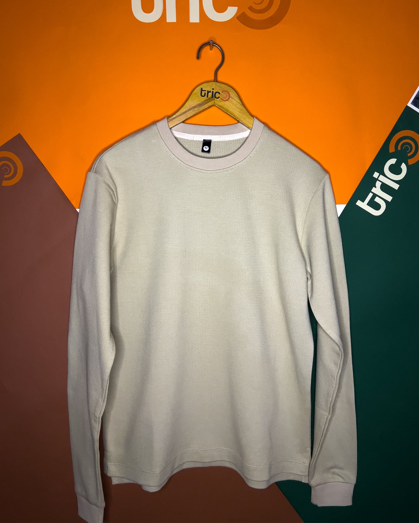 Long Sleeves Undershirt - Beige
