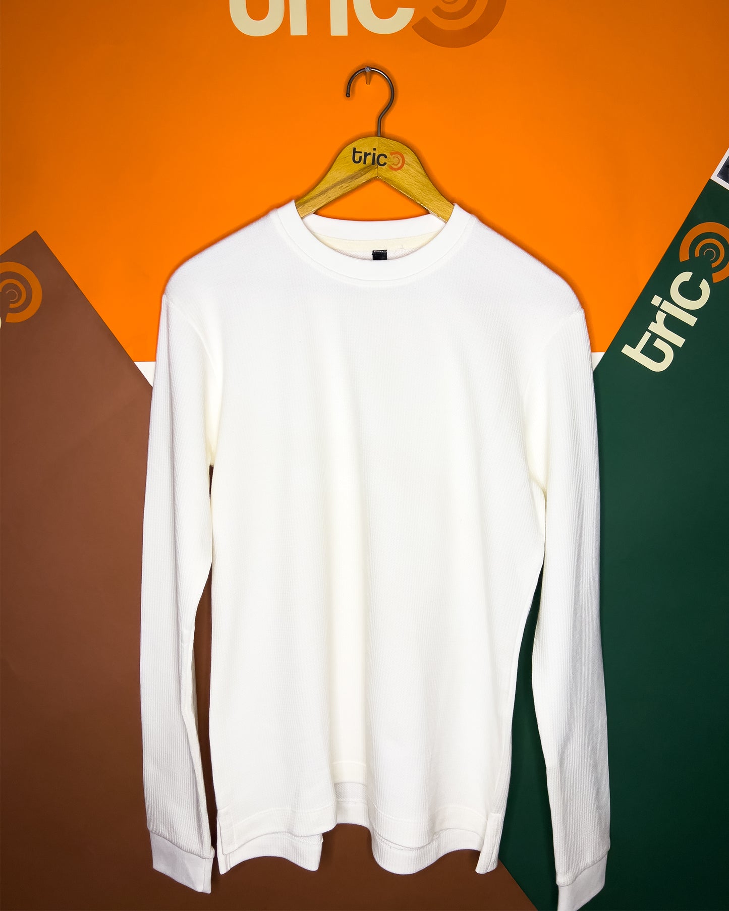 Long Sleeves Undershirt - White