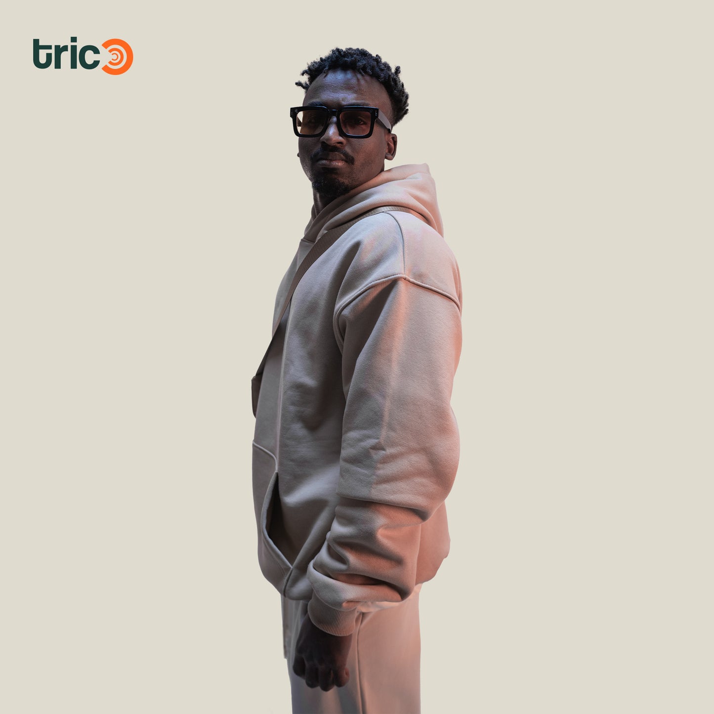 Oversize Hoodie - Beige