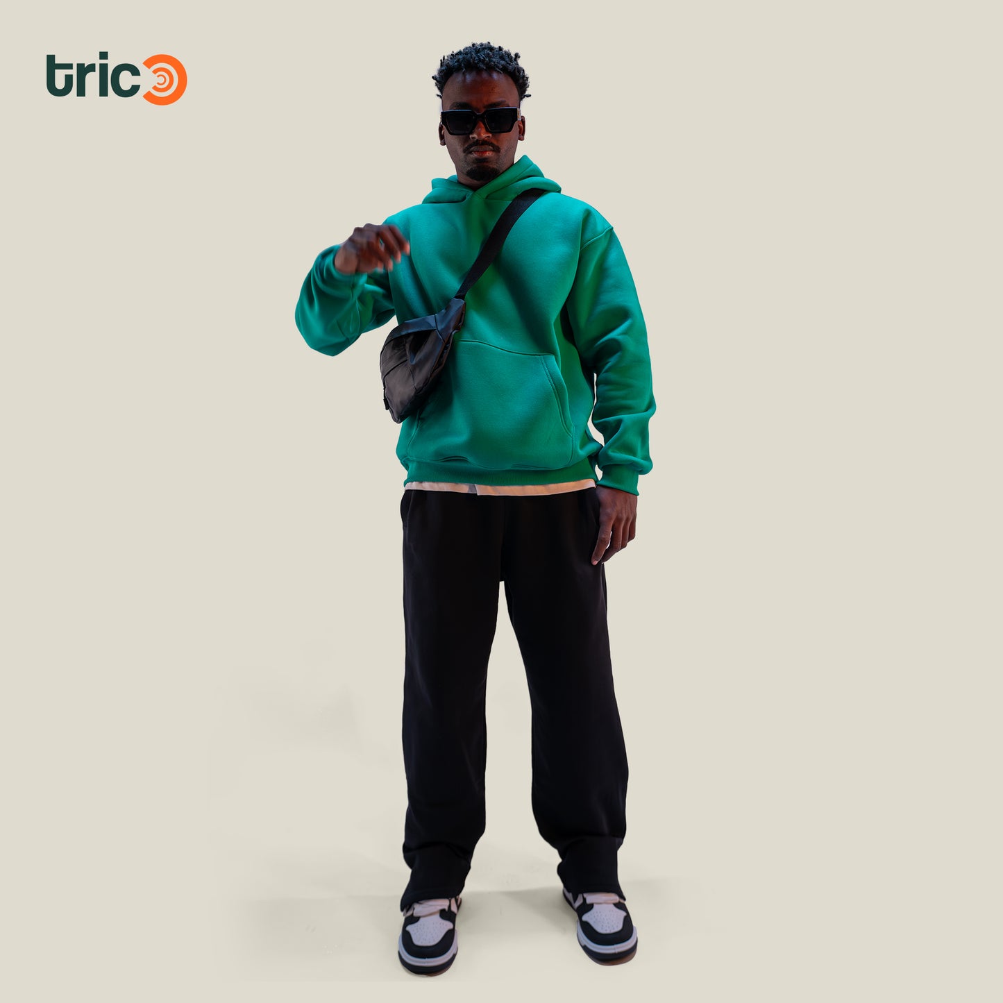 Oversize Hoodie - Green