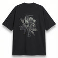 Rose - Oversize Printed Tee - Black