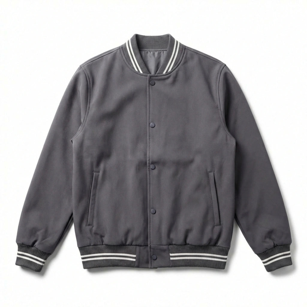 Baseball Jacket - Gray