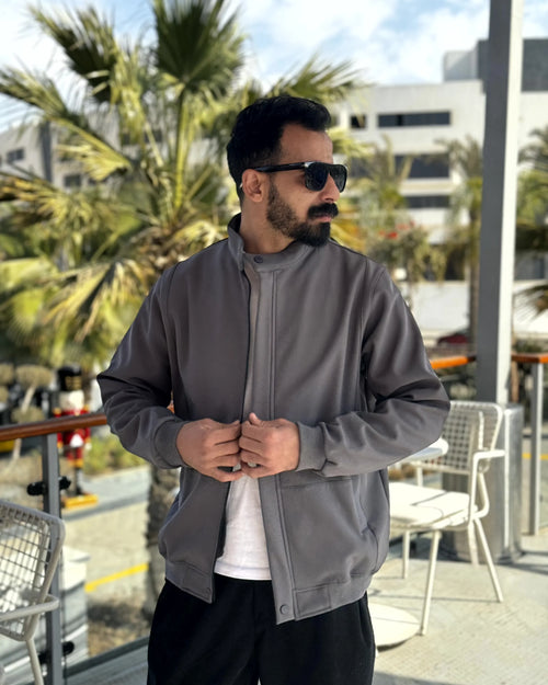 Basic Jacket - Gray