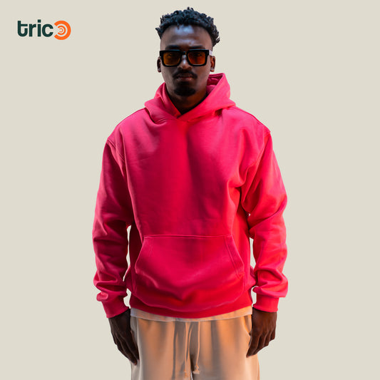 Oversize Hoodie - Fuchsia
