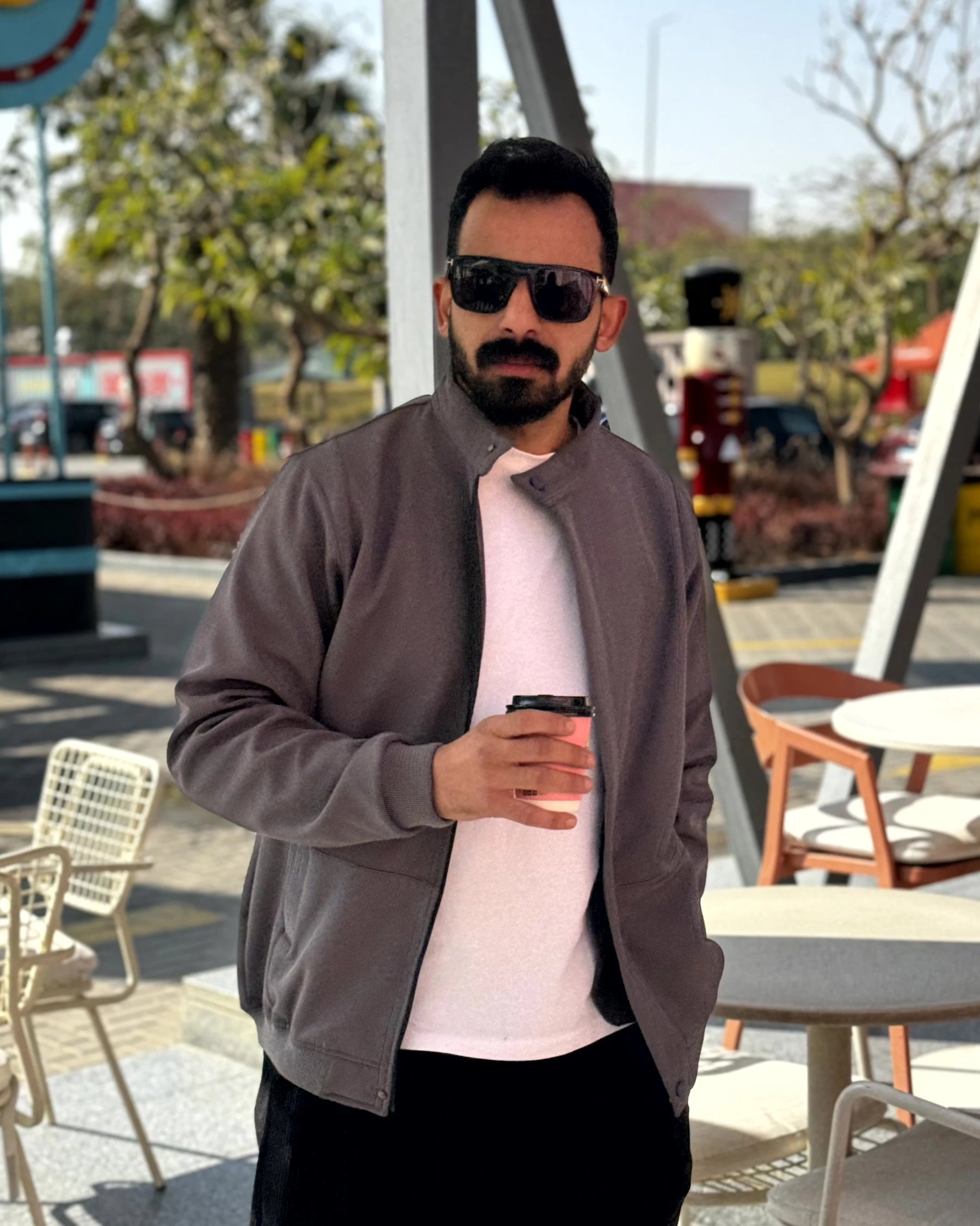 Basic Jacket - Gray