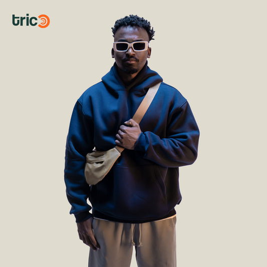Oversize Hoodie - Navy Blue