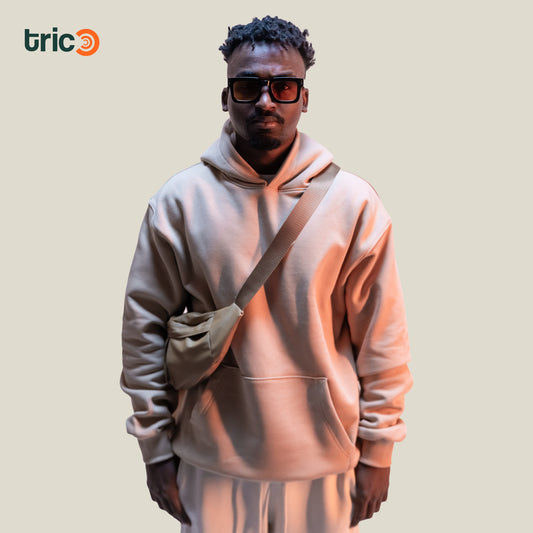 Oversize Hoodie - Beige
