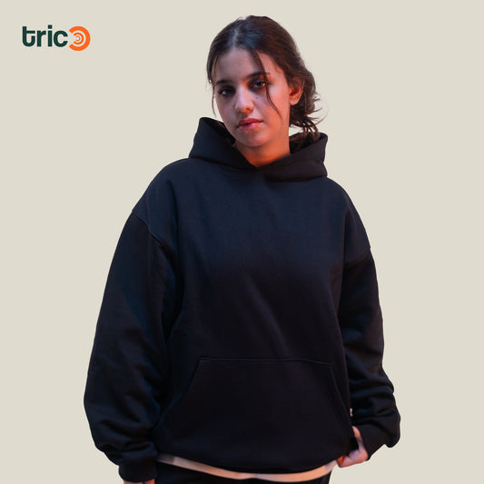 Oversize Hoodie - Black