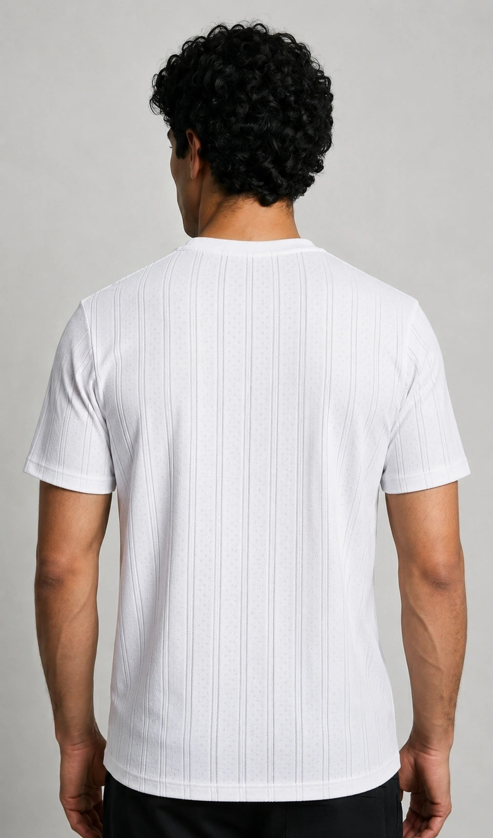TriC Line Tee - White