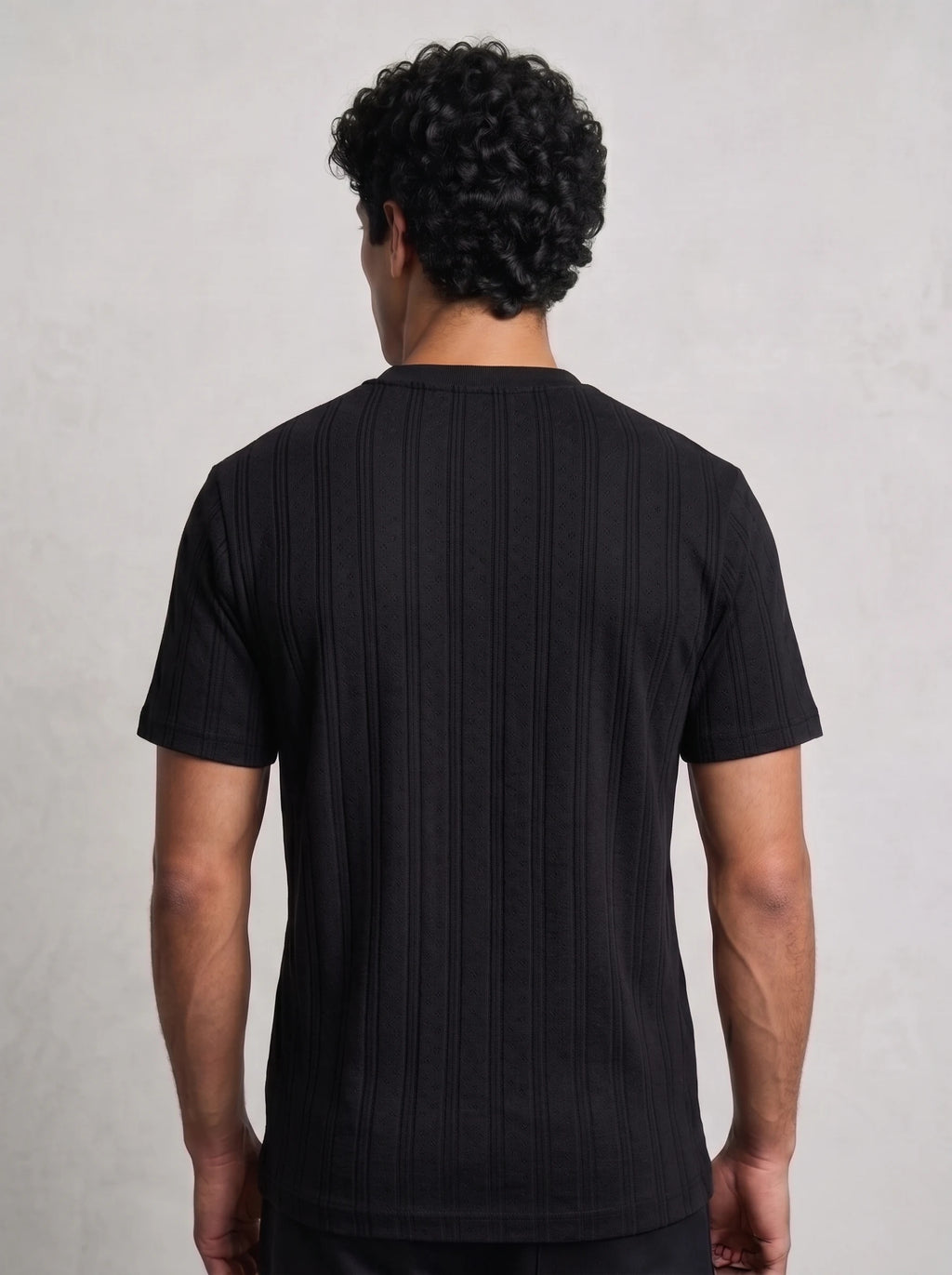 TriC Line Tee - Black