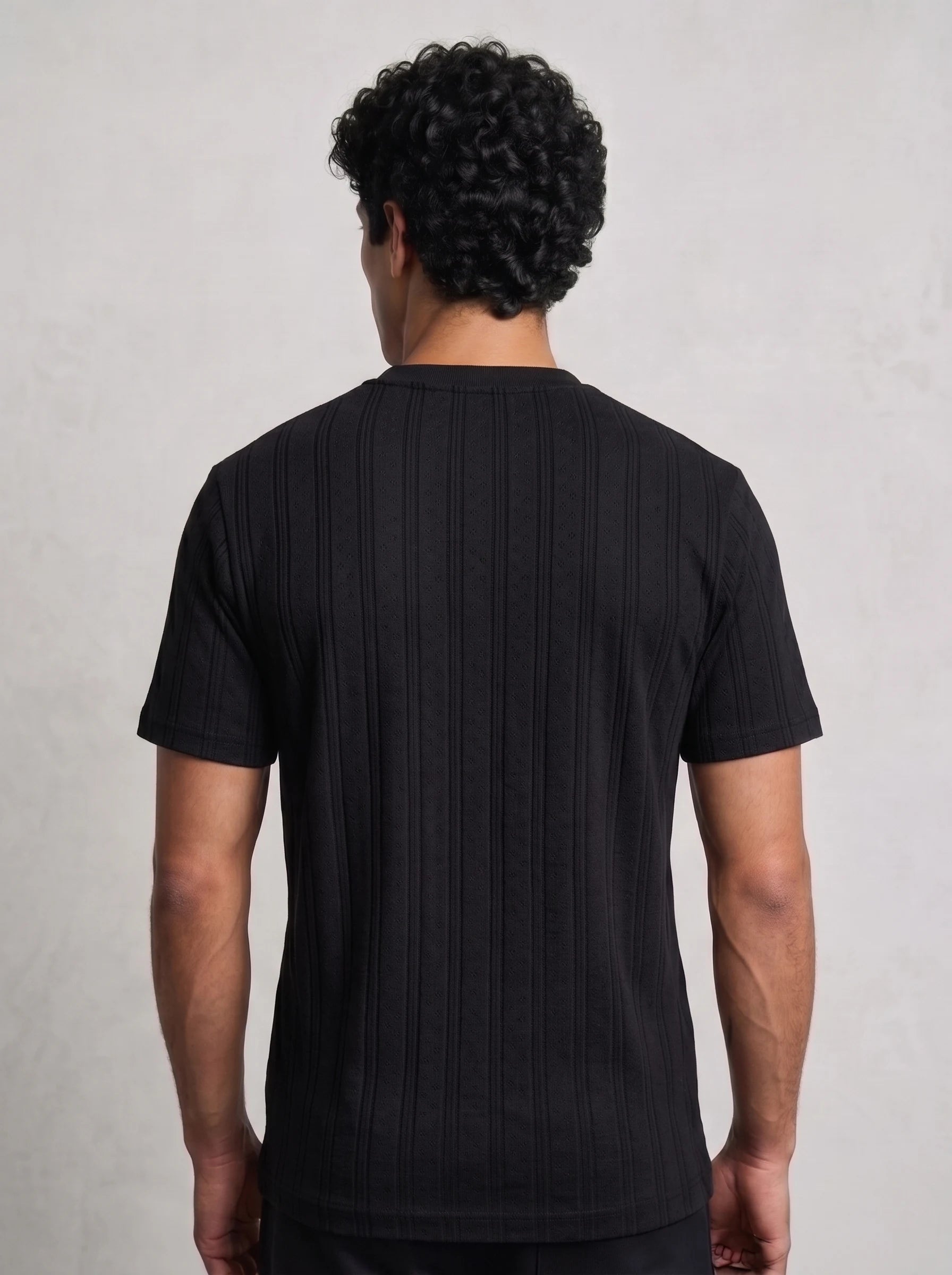 TriC Line Tee - Black