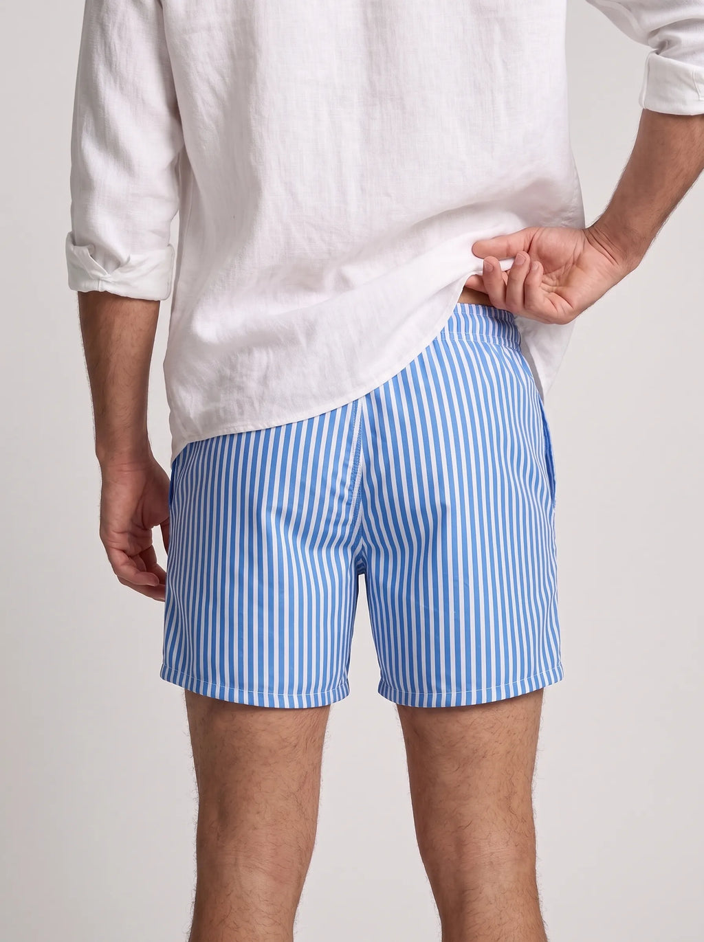 Swimshort – Sky Blue Stripes