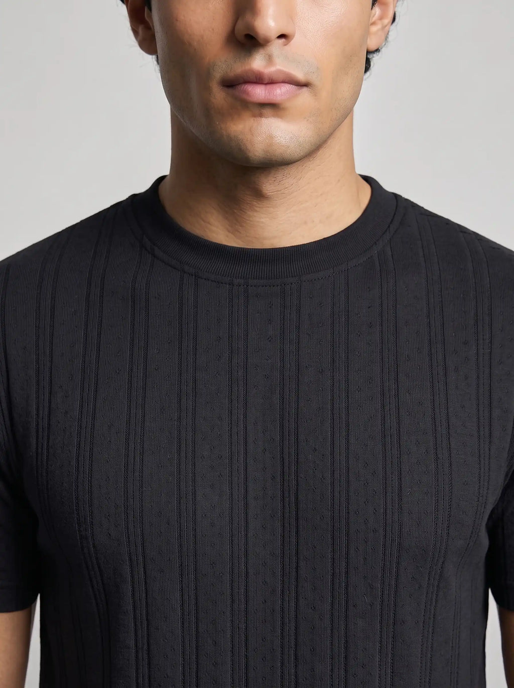 TriC Line Tee - Black