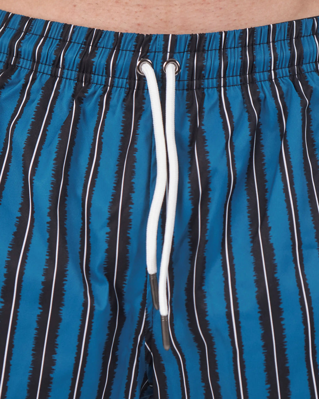 Swimshort – Electric Blue Stripes