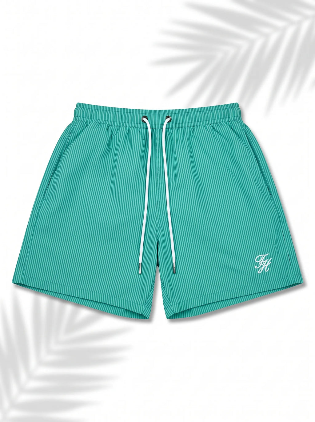 Swimshort – Green Stripes