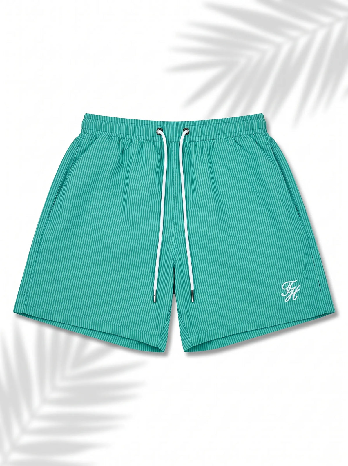 Swimshort – Green Stripes