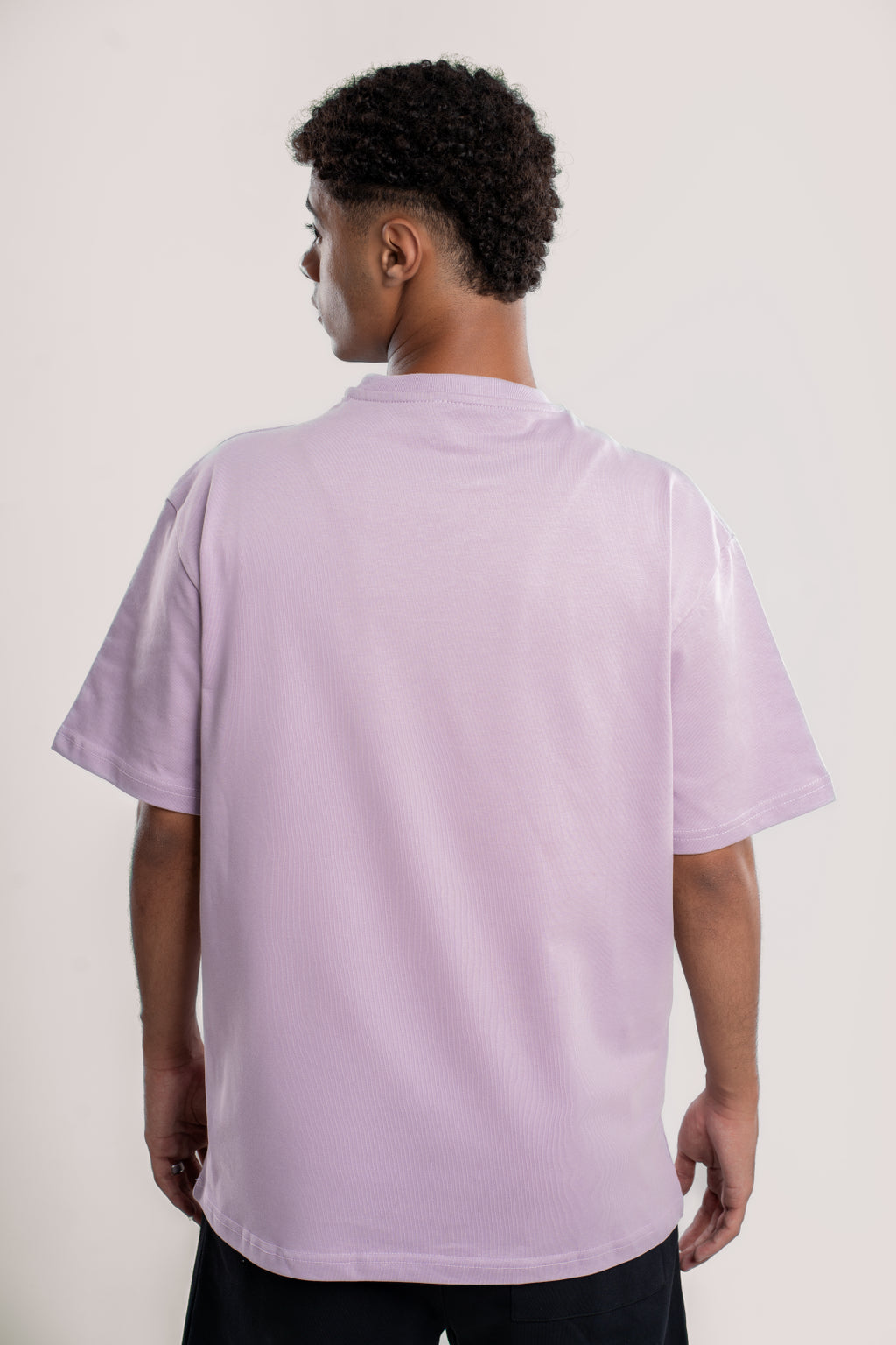 Basic Oversized Tee - Purple