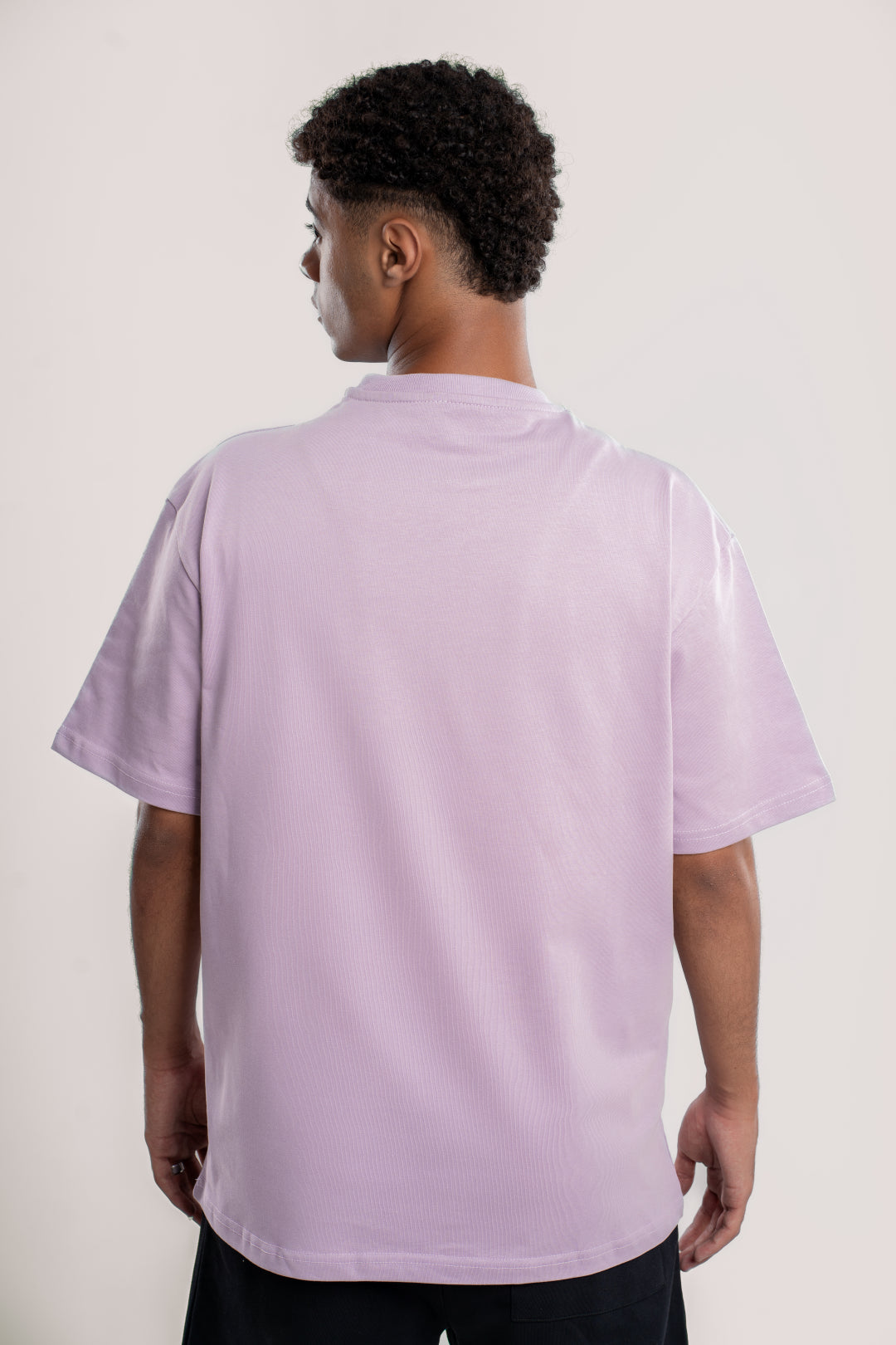 Basic Oversized Tee - Purple