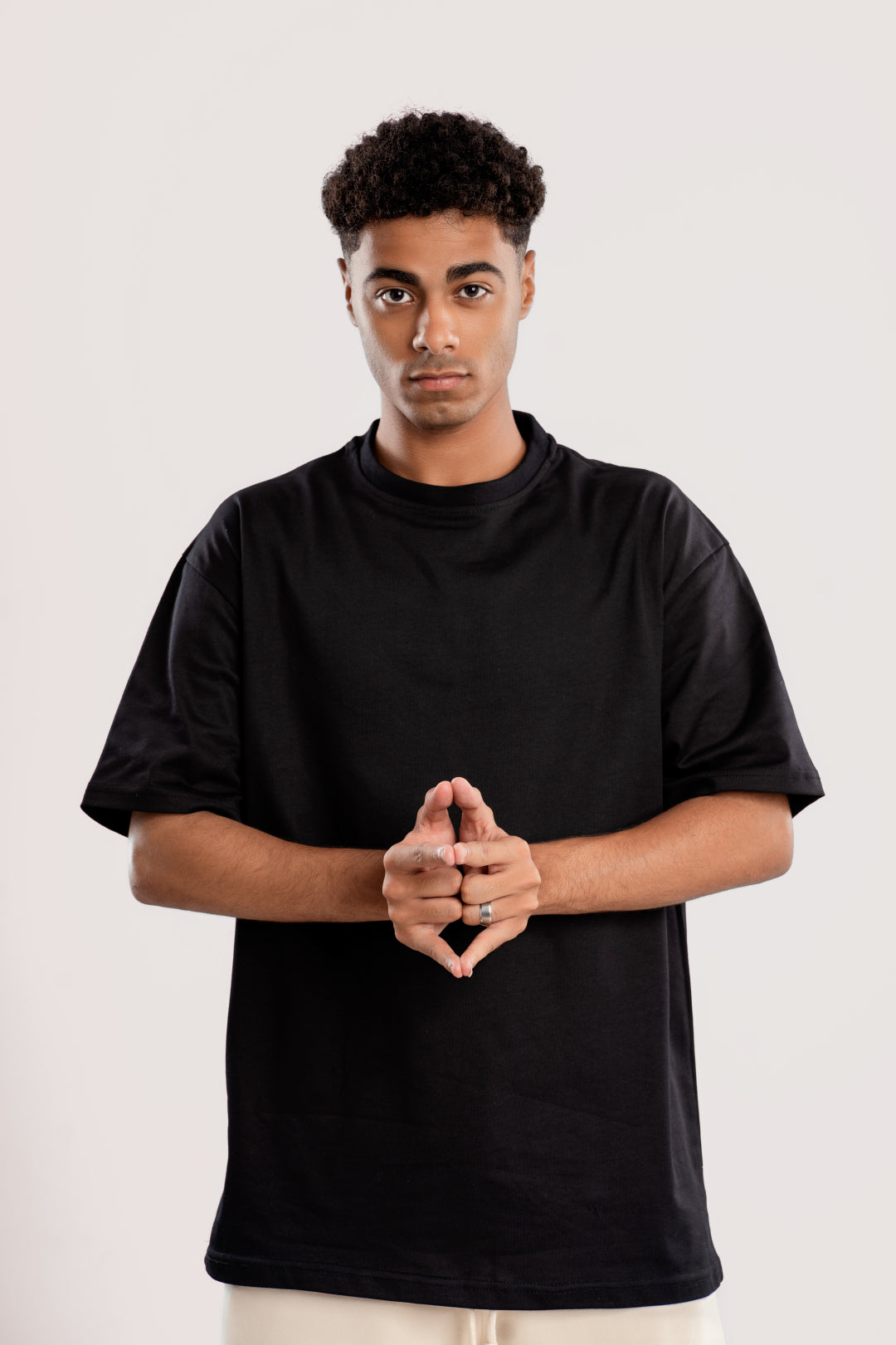 Basic Oversized Tee - Black