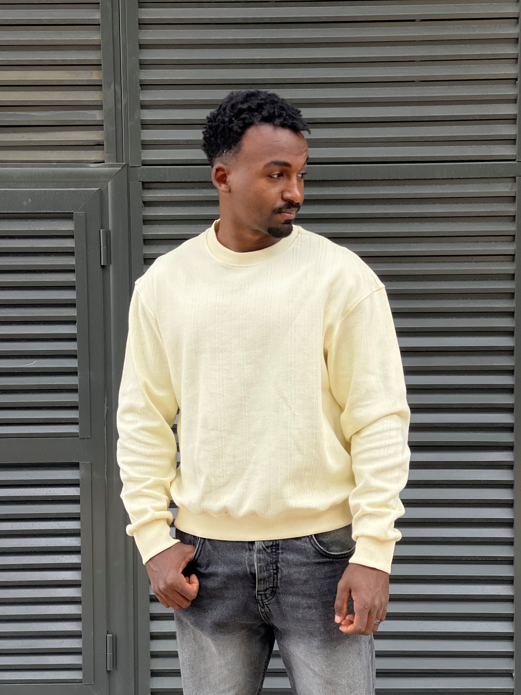 Crewneck Sweater - Creamy