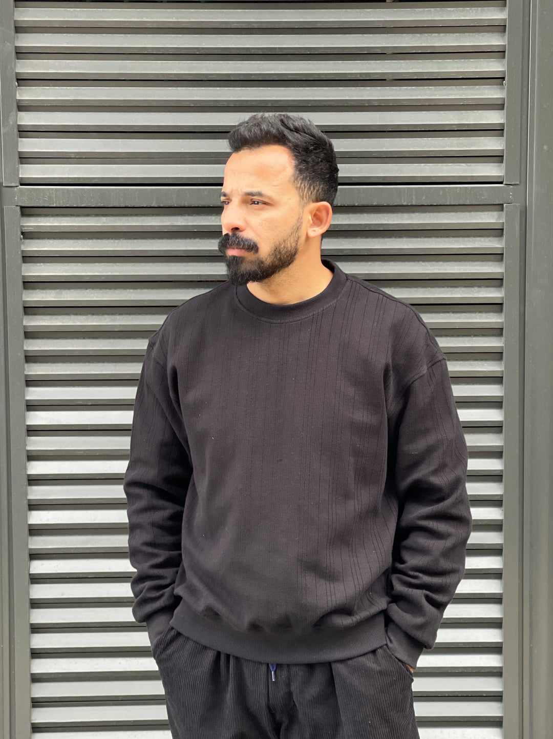 Crewneck Sweater - Black