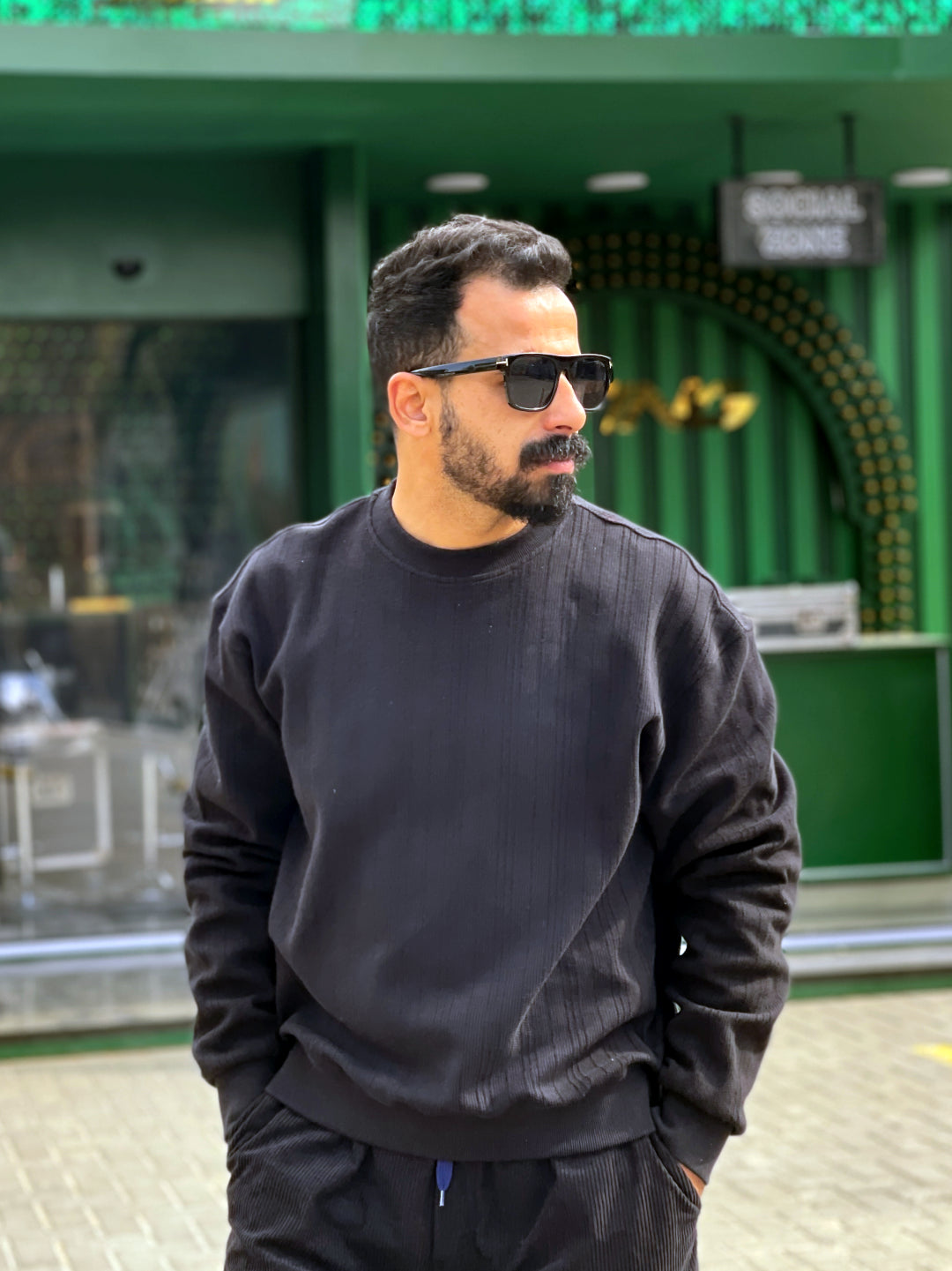 Crewneck Sweater - Black