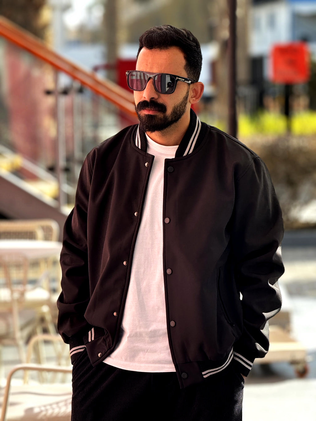 Baseball Jacket - Black