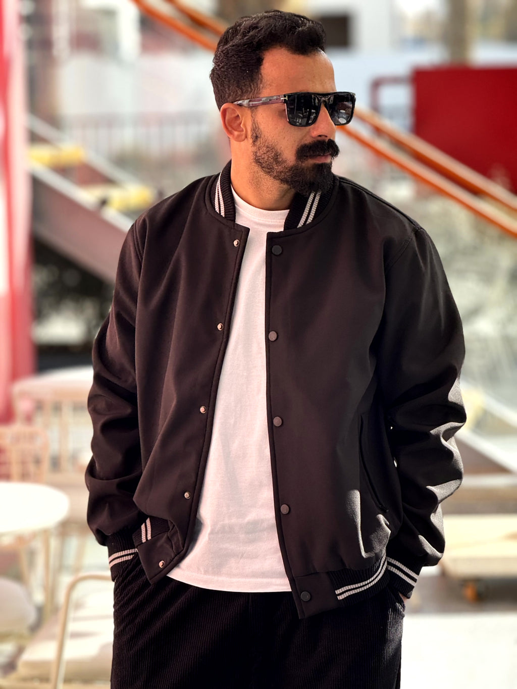 Baseball Jacket - Black
