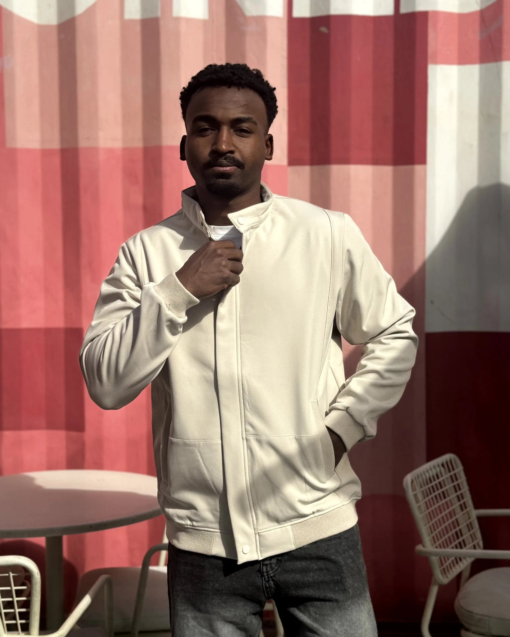 Basic Jacket - Beige