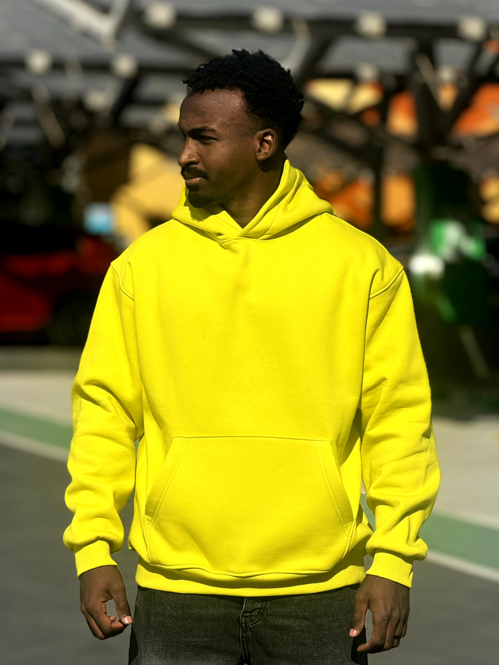 Oversize Hoodie - Neon