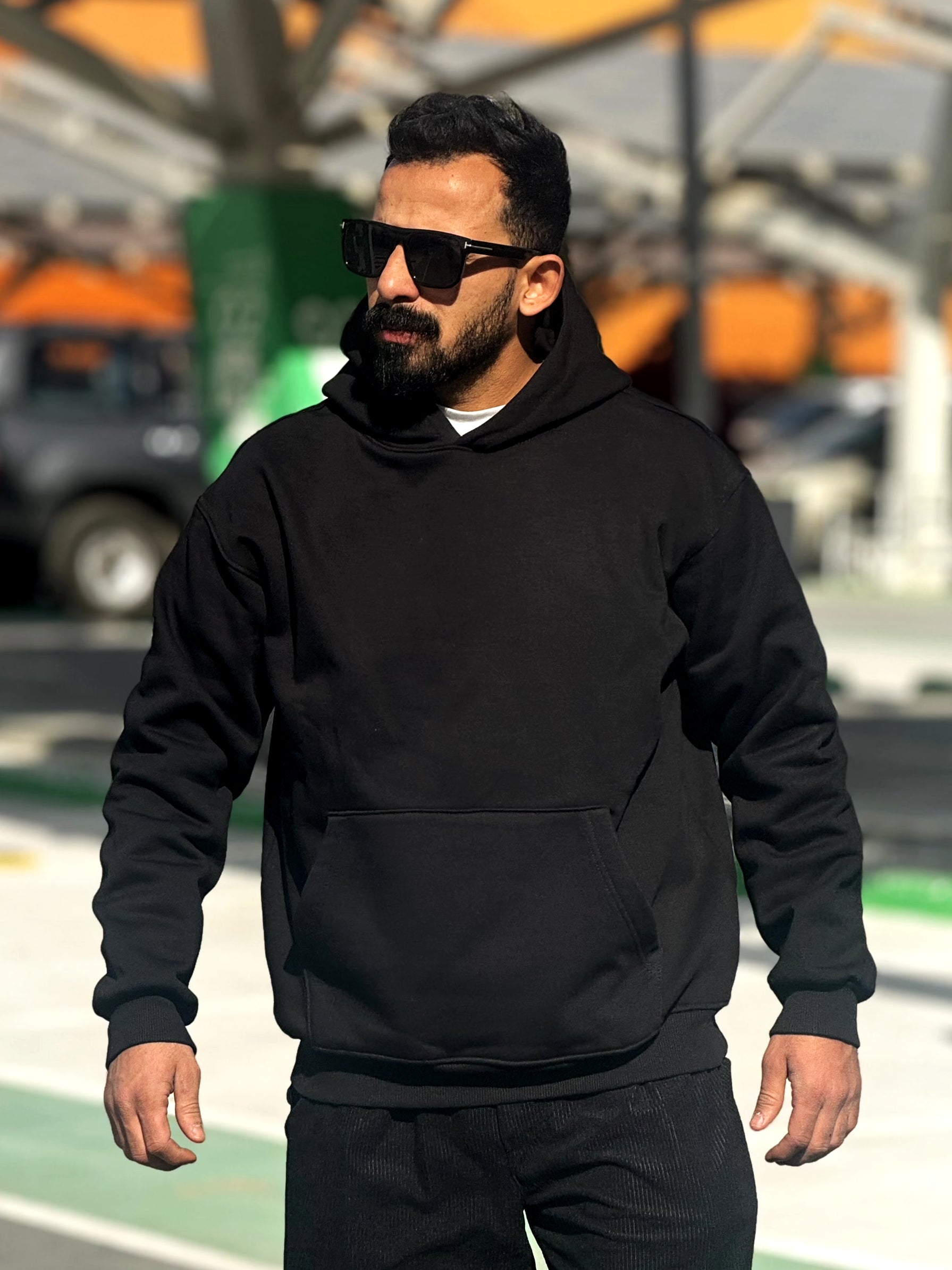 Oversize Hoodie - Black