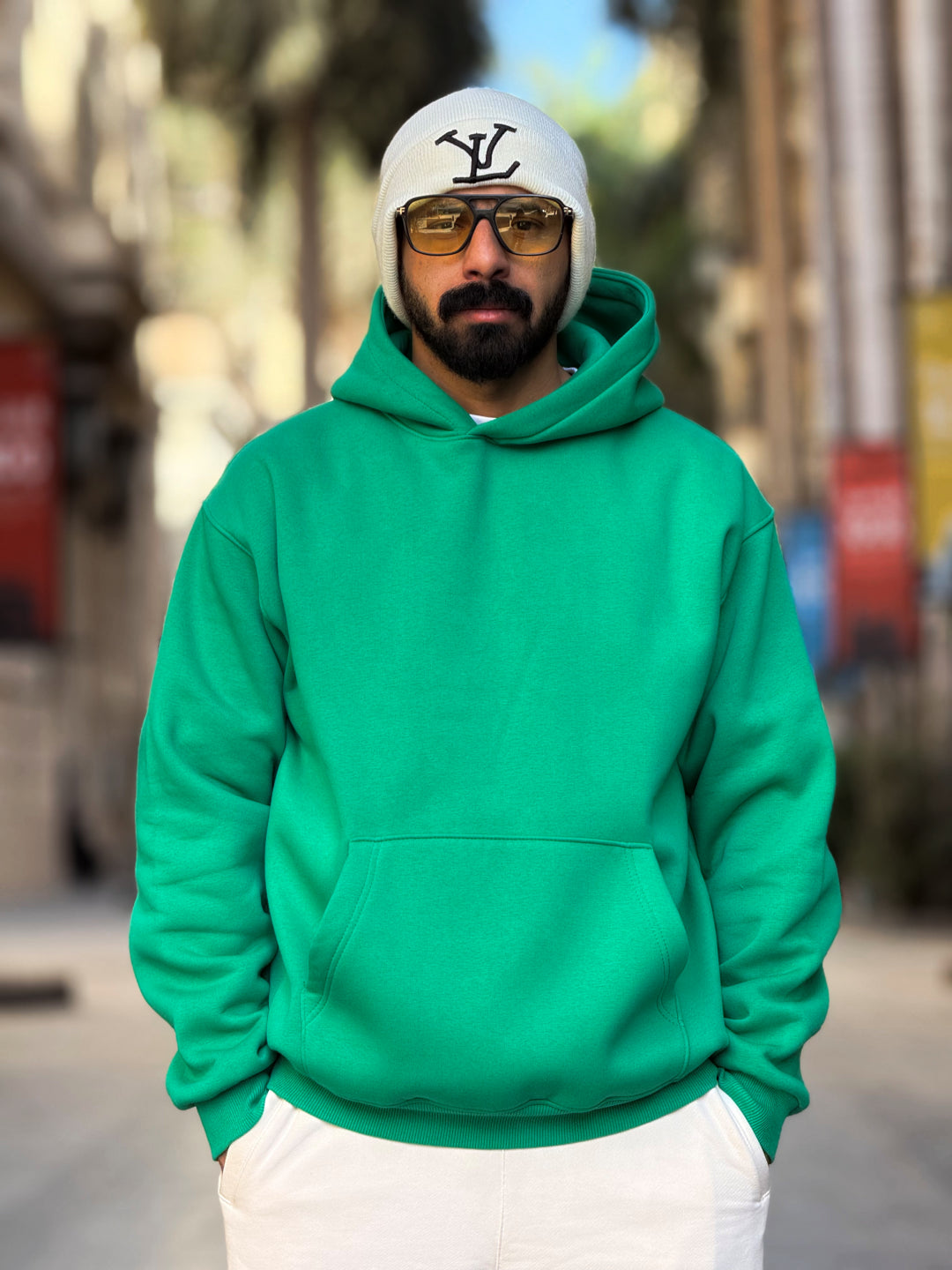 Oversize Hoodie - Green