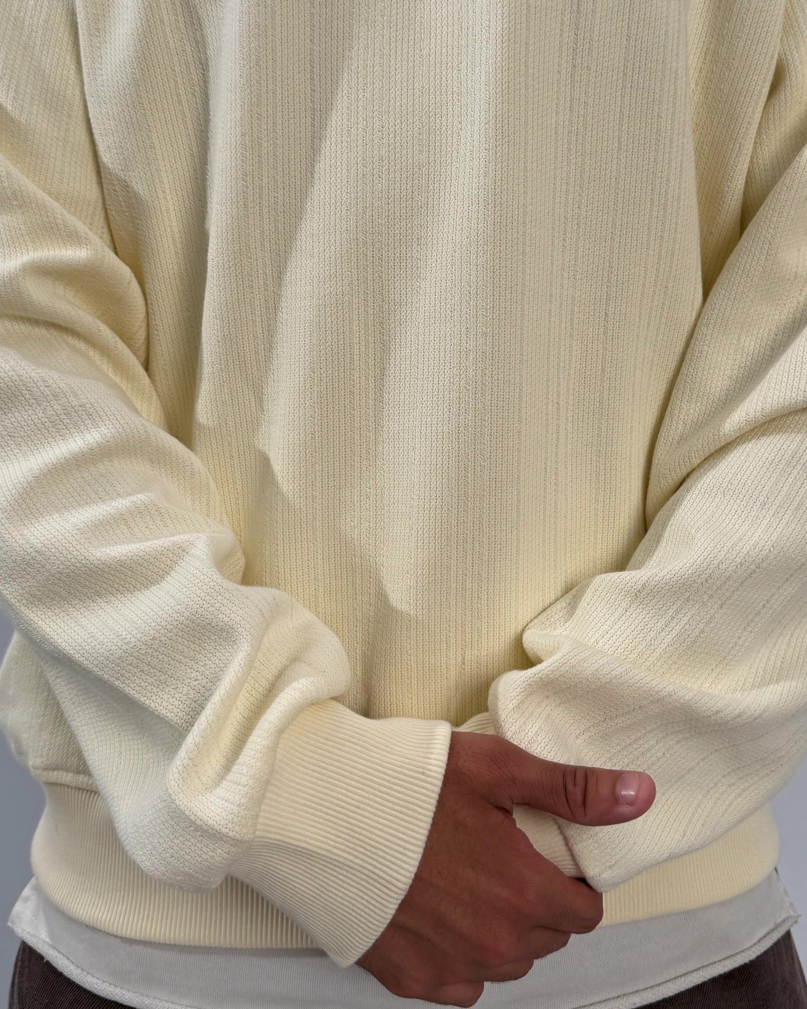 Crewneck Sweater - Creamy