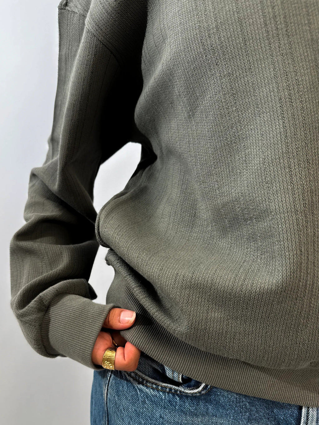 Crewneck Sweater - Gray