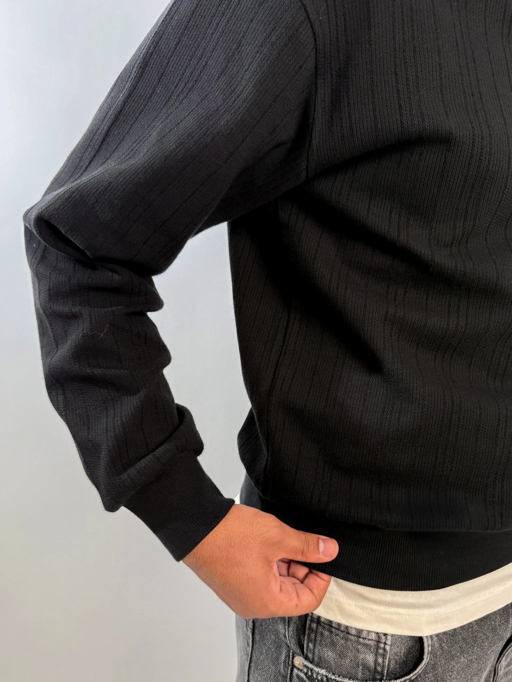 Crewneck Sweater - Black