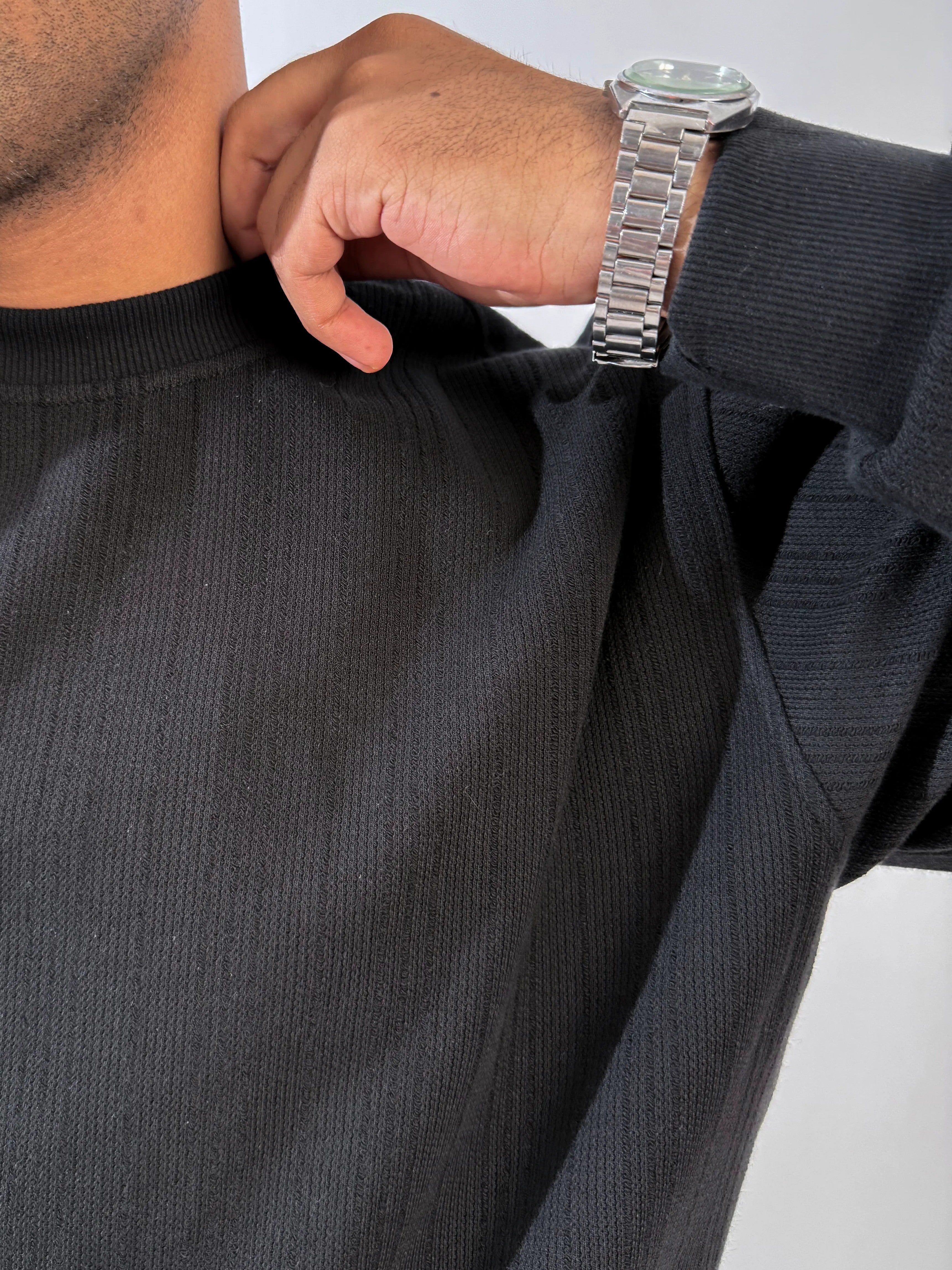 Crewneck Sweater - Black