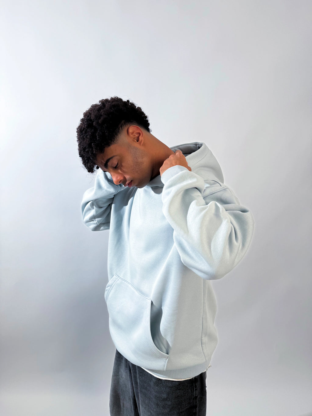 Oversize Hoodie - Baby Blue