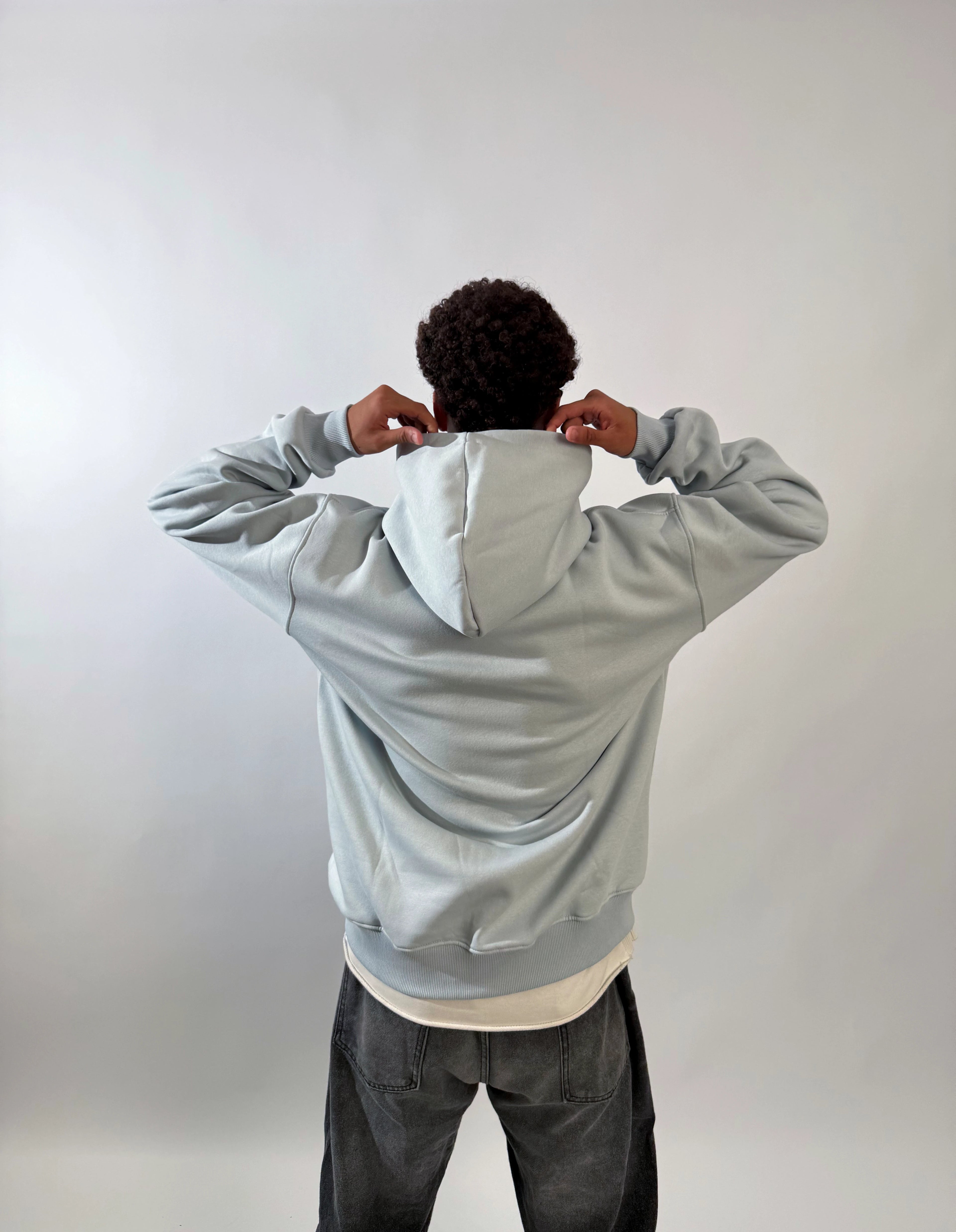 Oversize Hoodie - Baby Blue