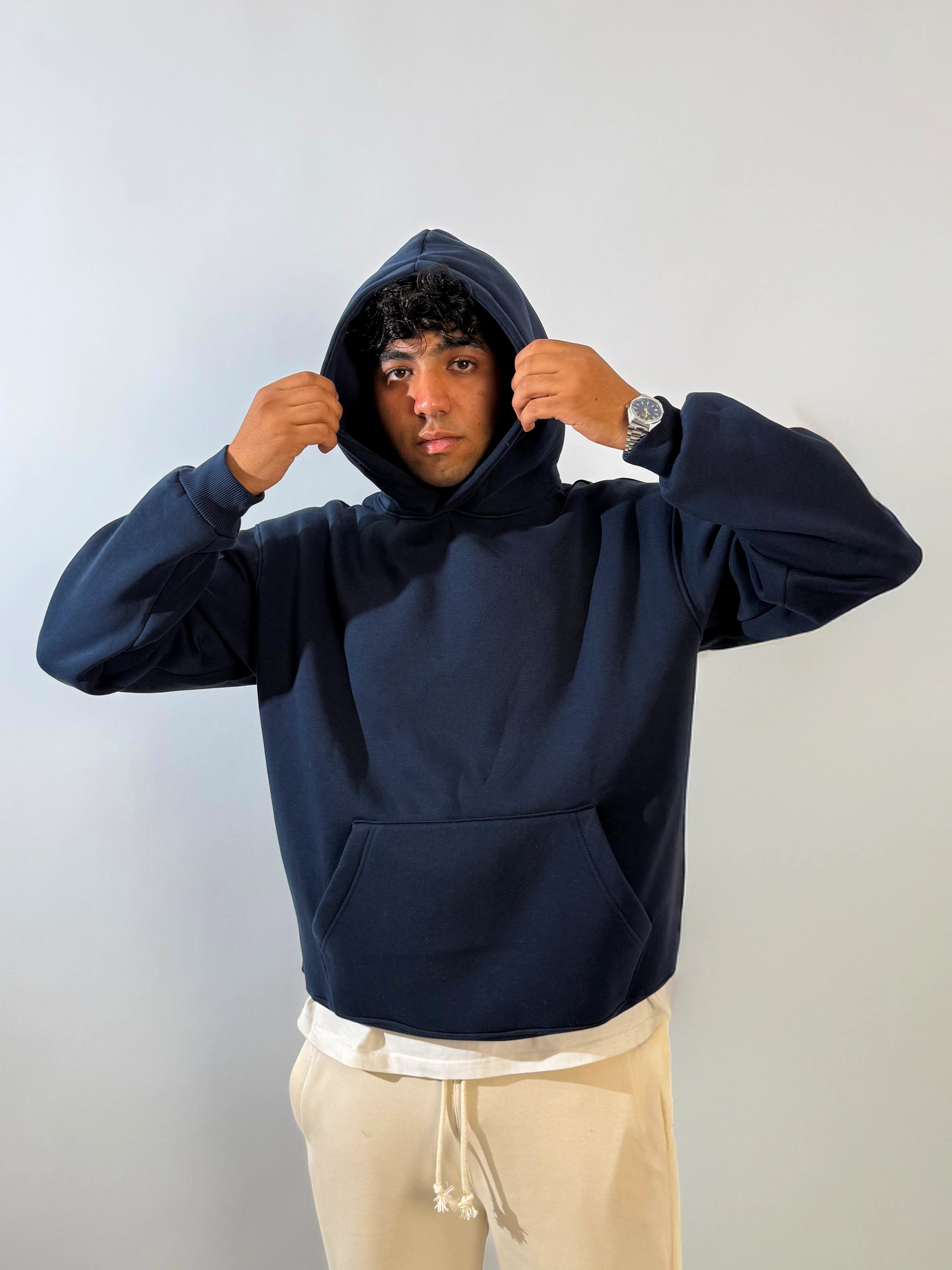 Oversize Hoodie - Navy
