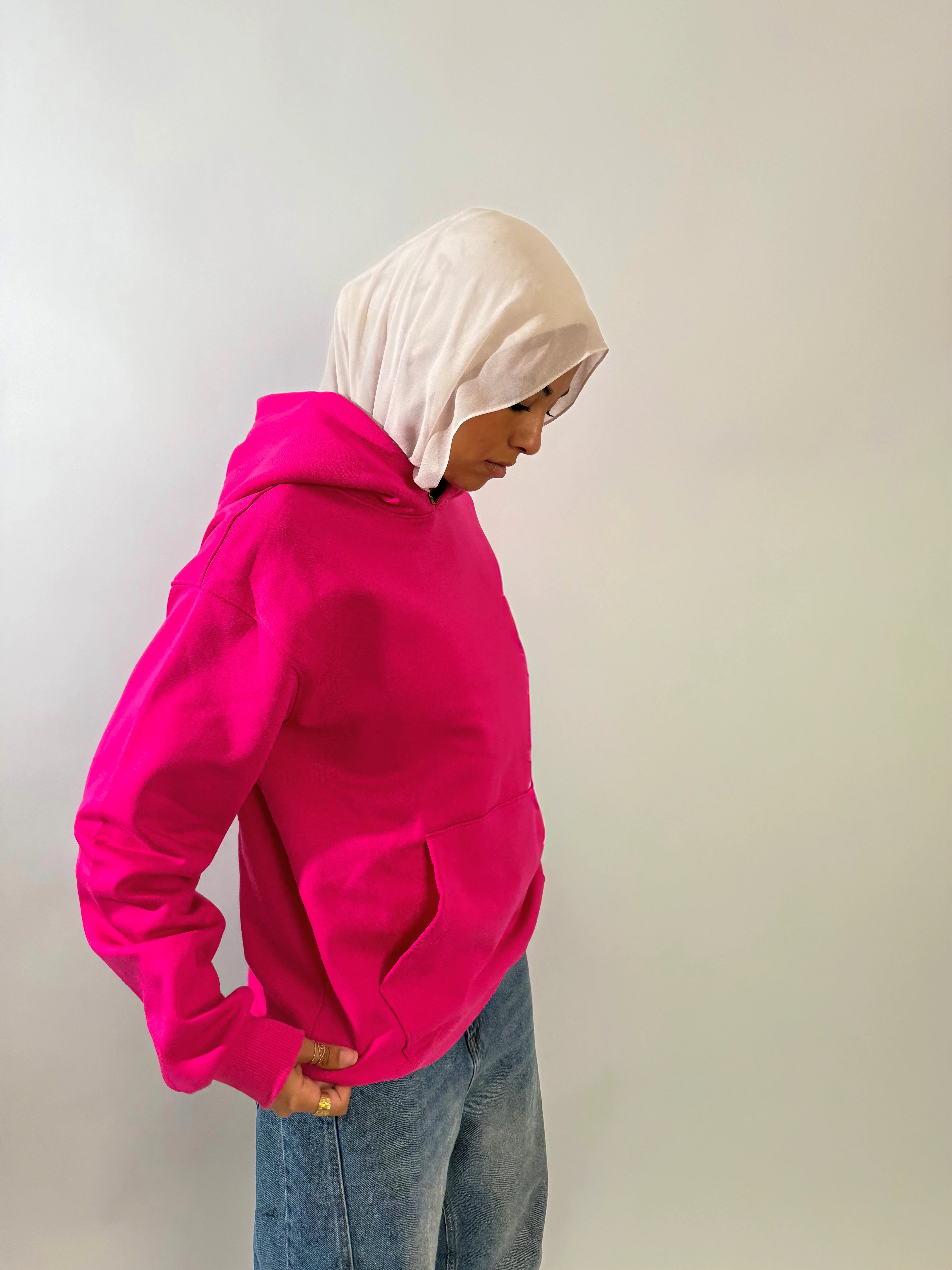 Oversize Hoodie - Pink