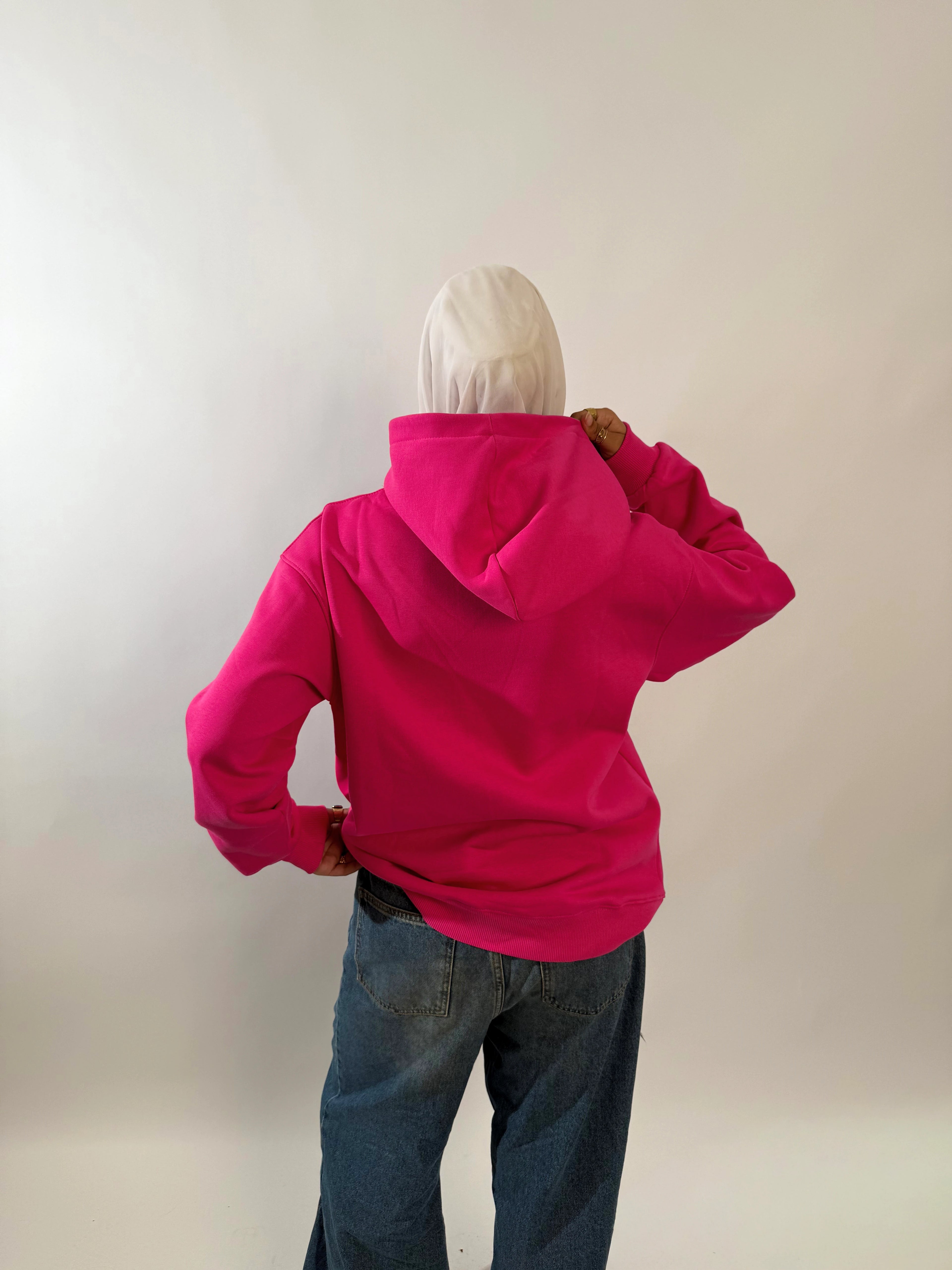 Oversize Hoodie - Pink