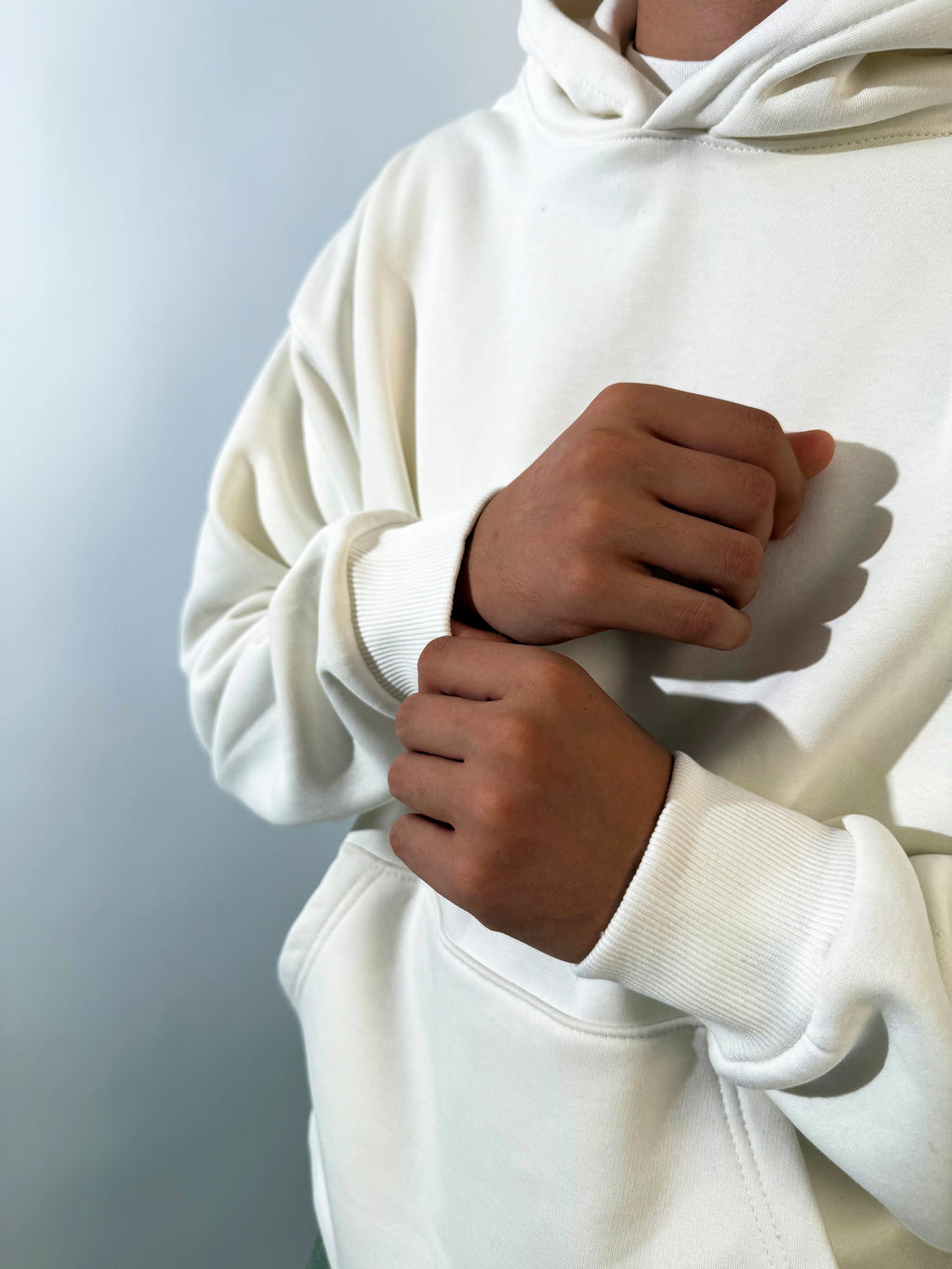 Oversize Hoodie - White