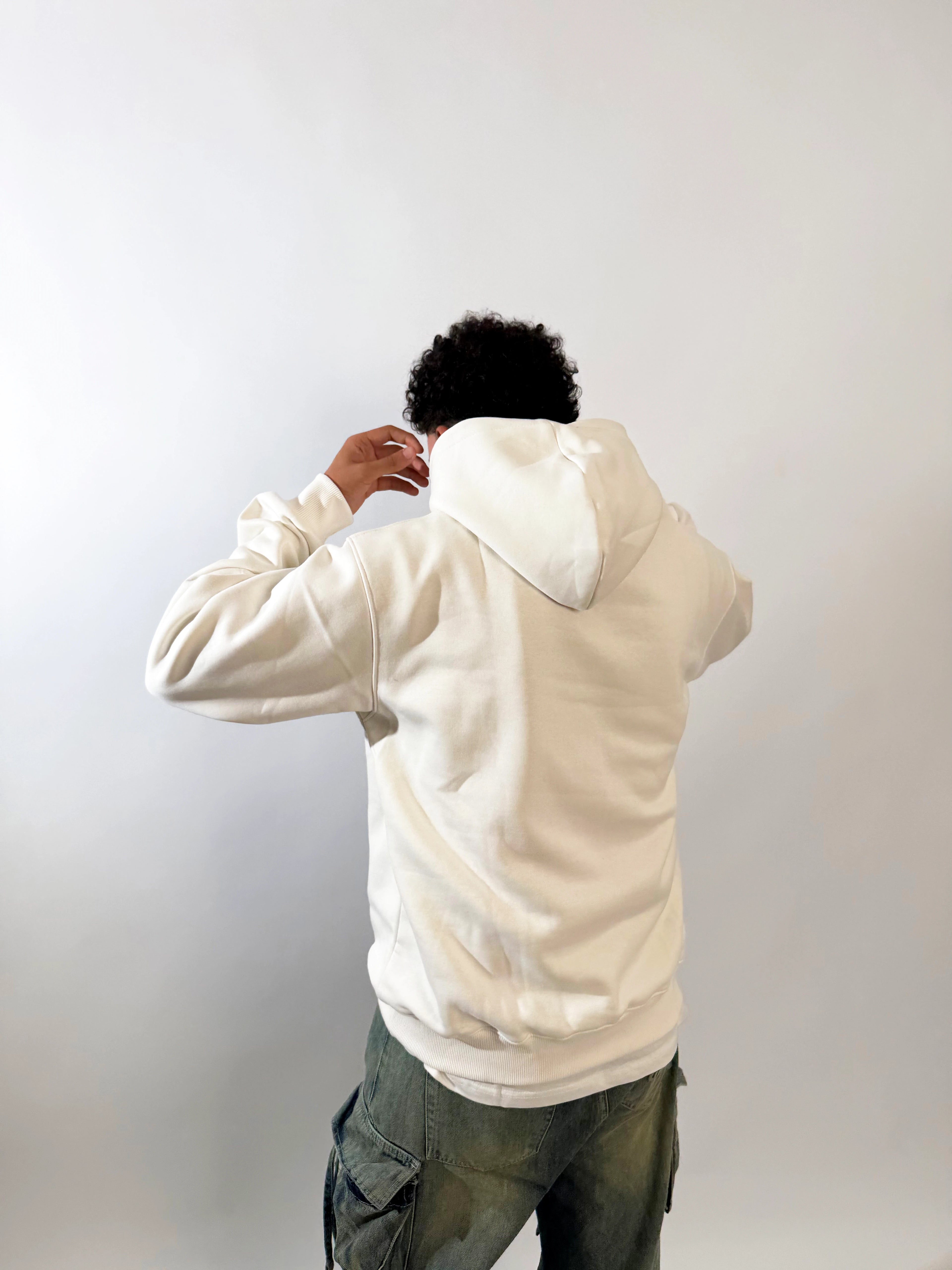 Oversize Hoodie - White