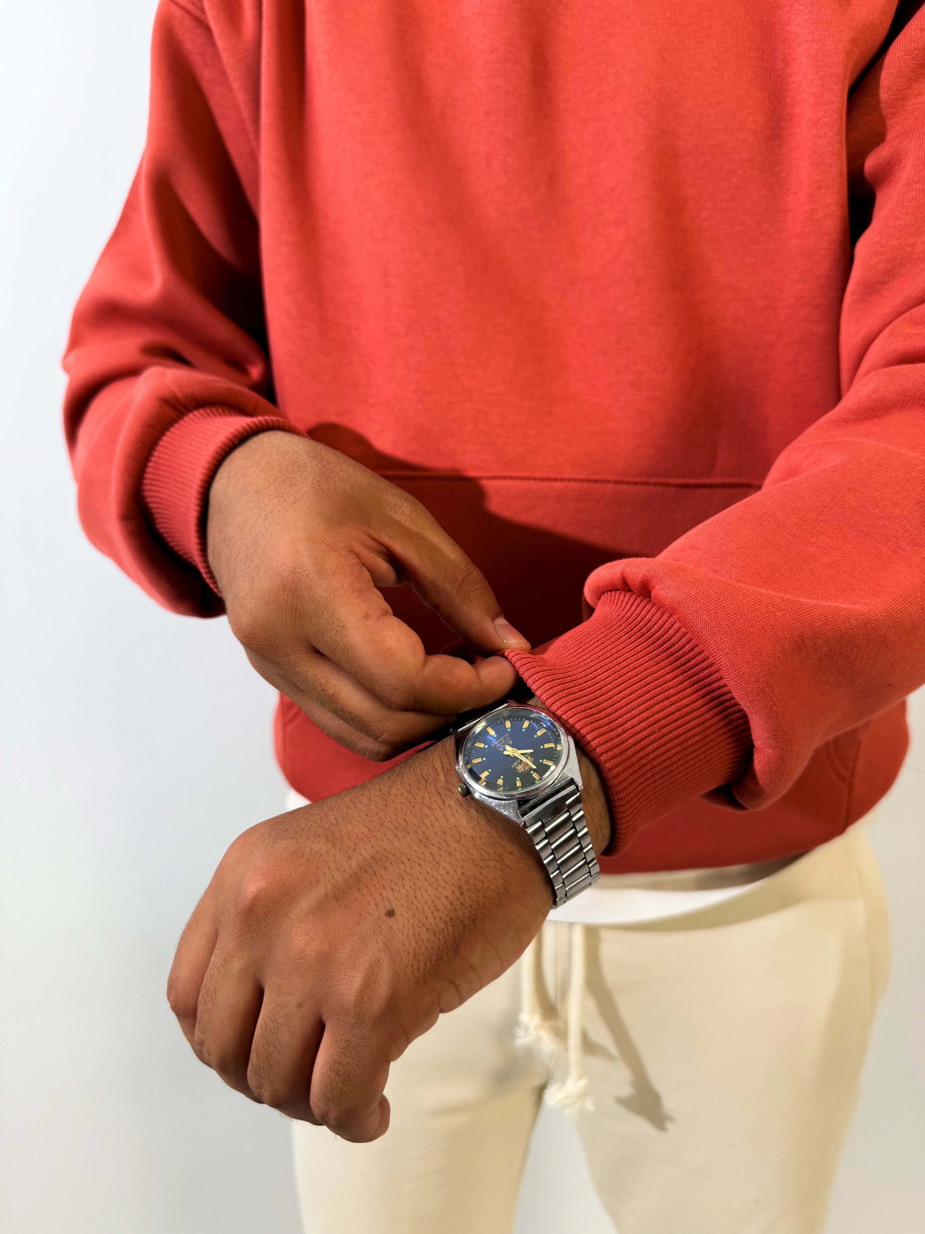 Oversize Hoodie - Brick Red