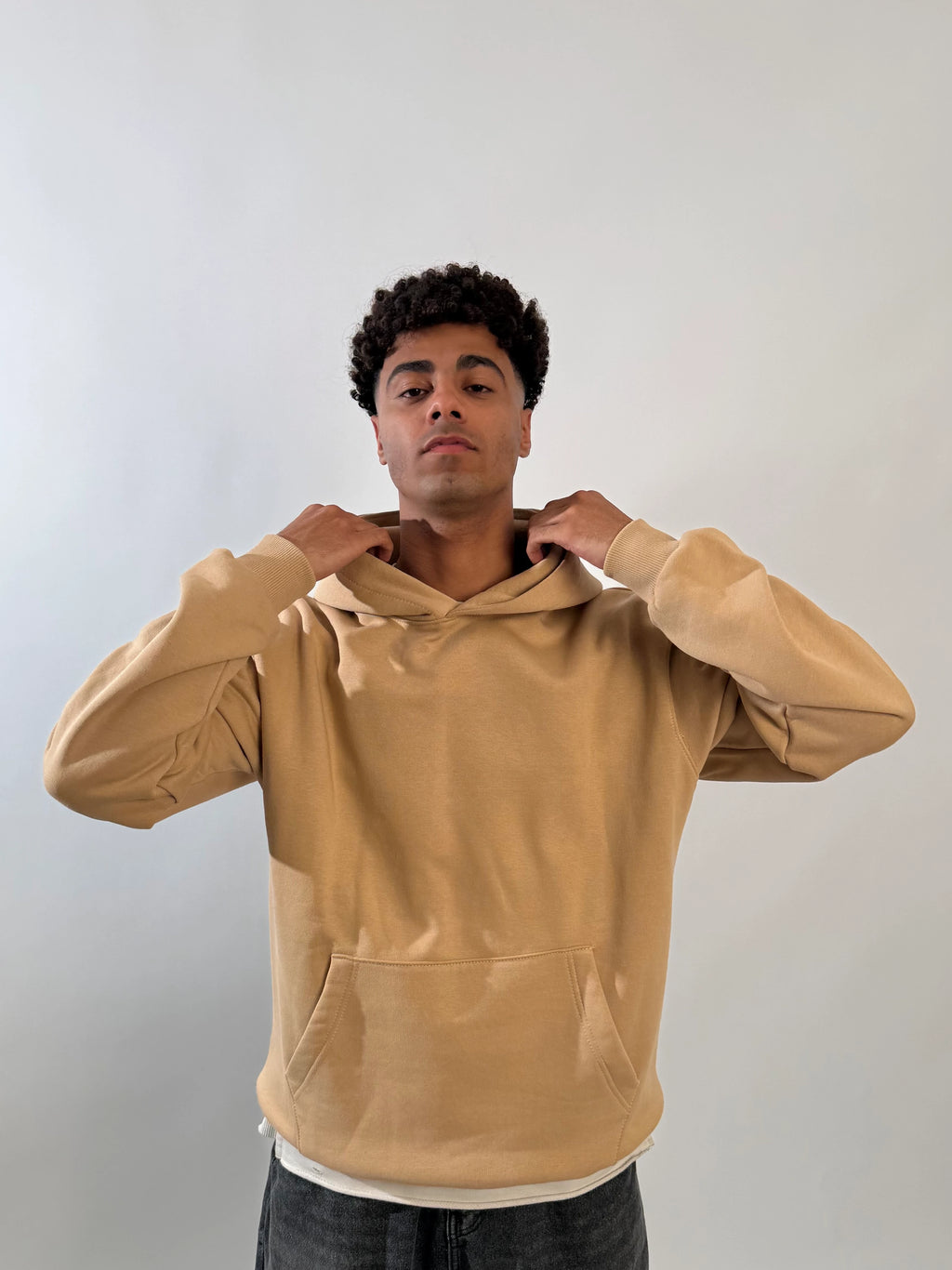 Oversize Hoodie - Beige