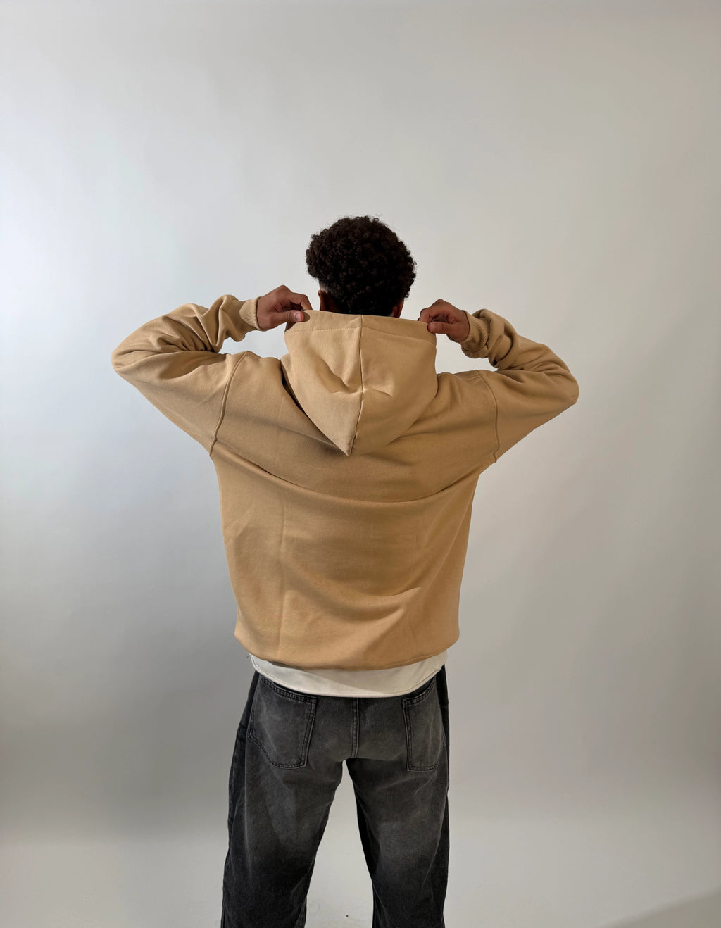 Oversize Hoodie - Beige
