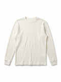 Ribbed Long Sleeves Undershirt - Off White