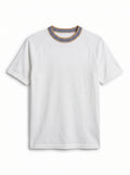 TriC Signature Rib Tee - White